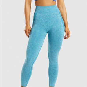 Gymshark Flex High Waisted Leggings|  Blue/Grey | M